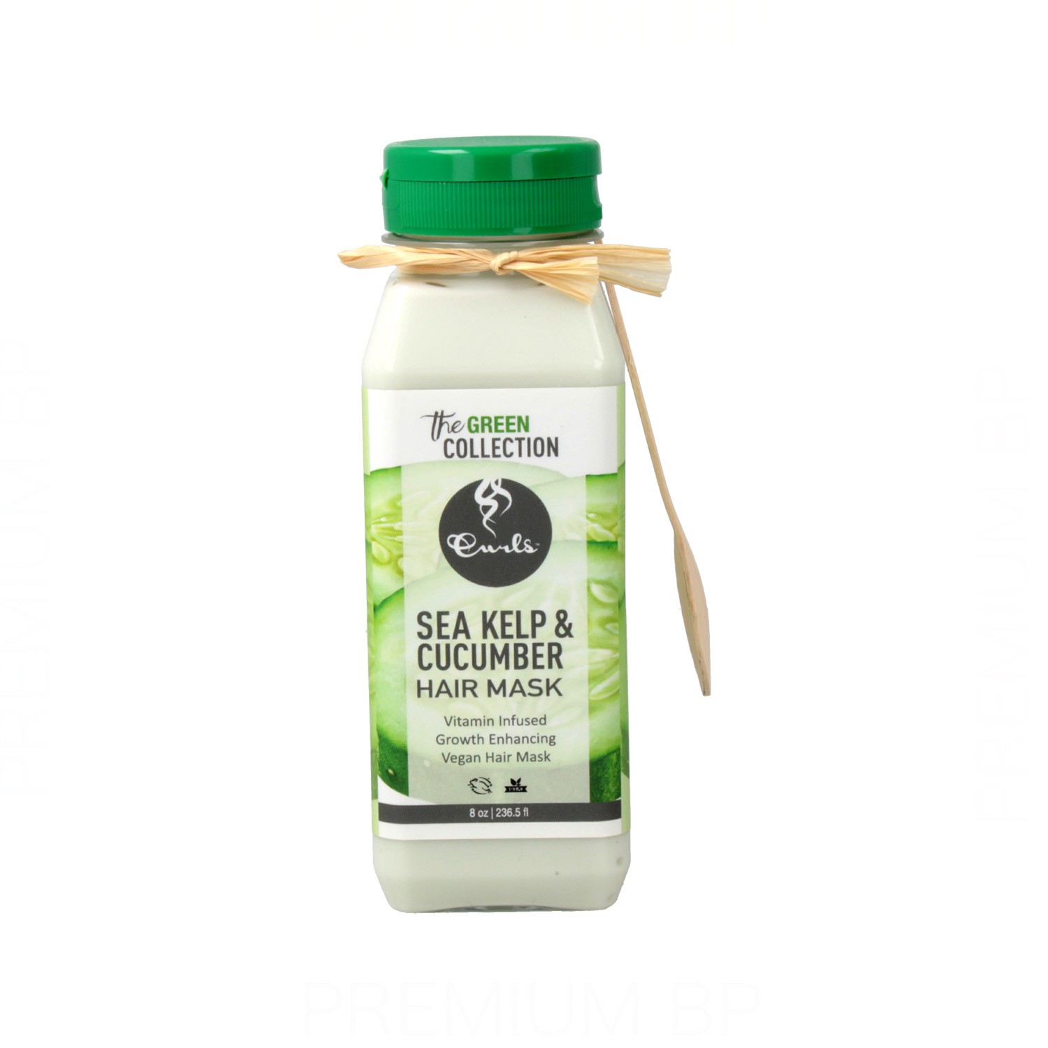 Curls The Green Collection Maschera al cetriolo e alghe marine 236 ml