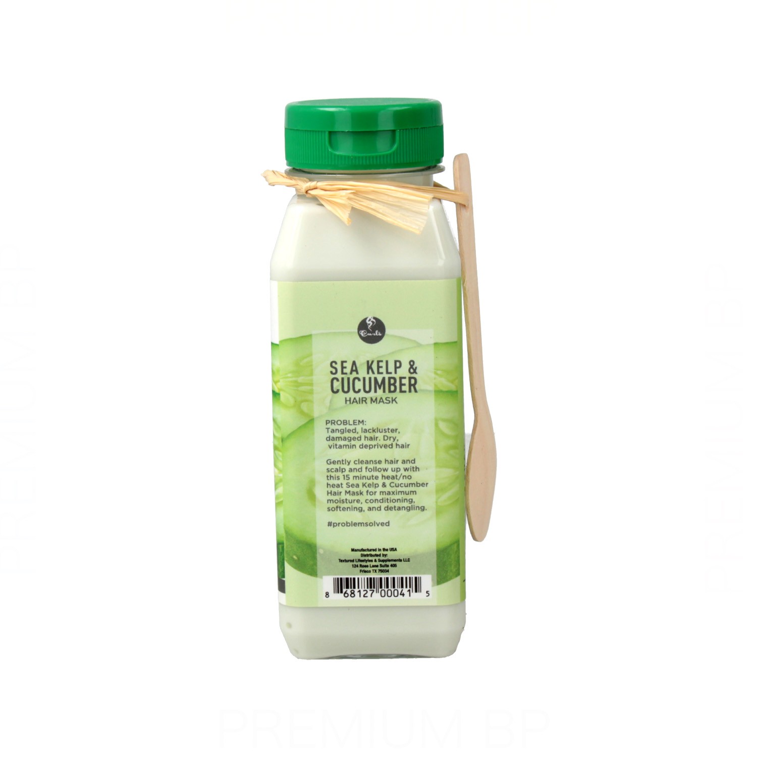 Máscara Curls The Green Collection Sea Kelp & Cucumber 236 ml