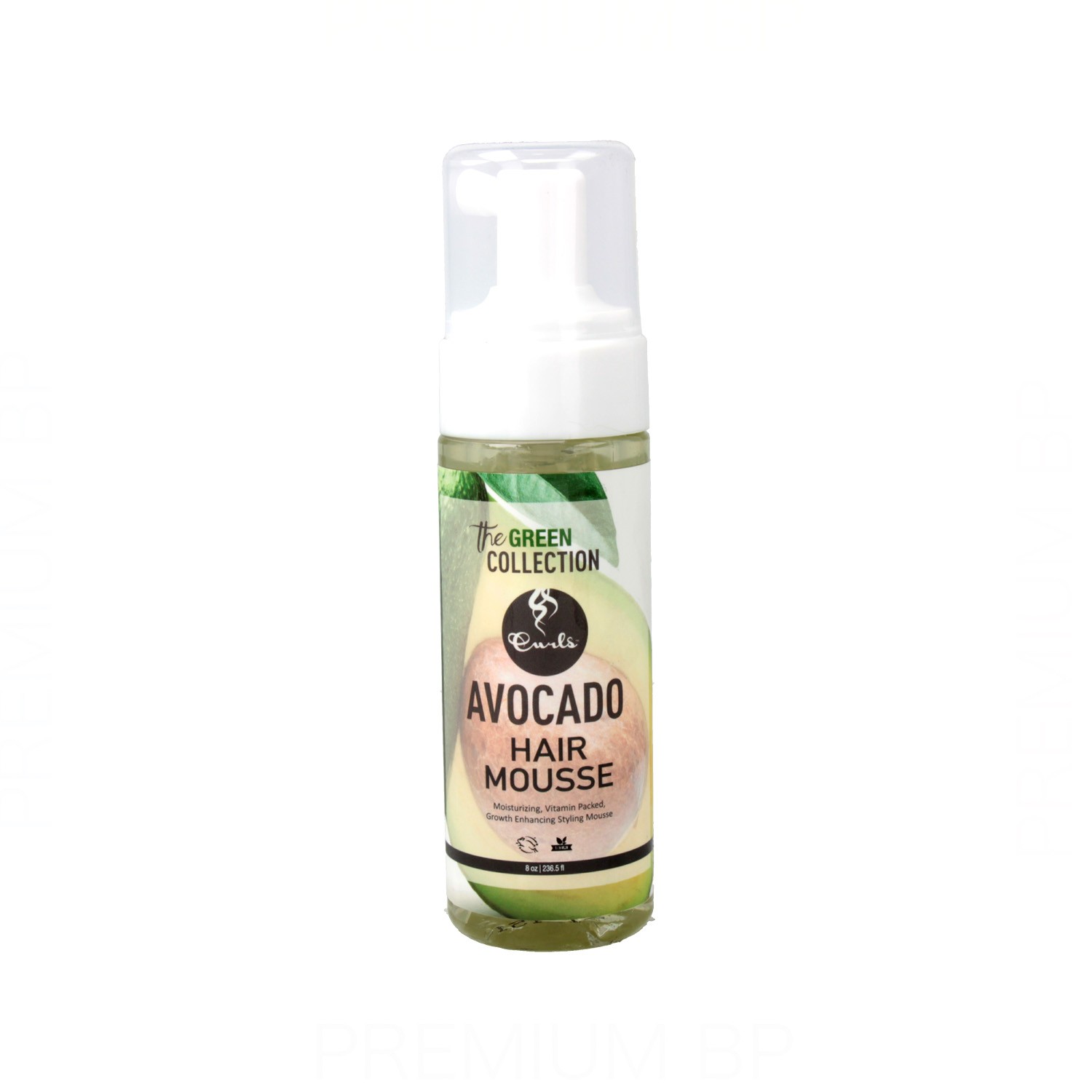 Curls The Green Collection Avocado Hair Mousse 236 ml Curls The Green Collection Avocado Hair Mousse 236 ml