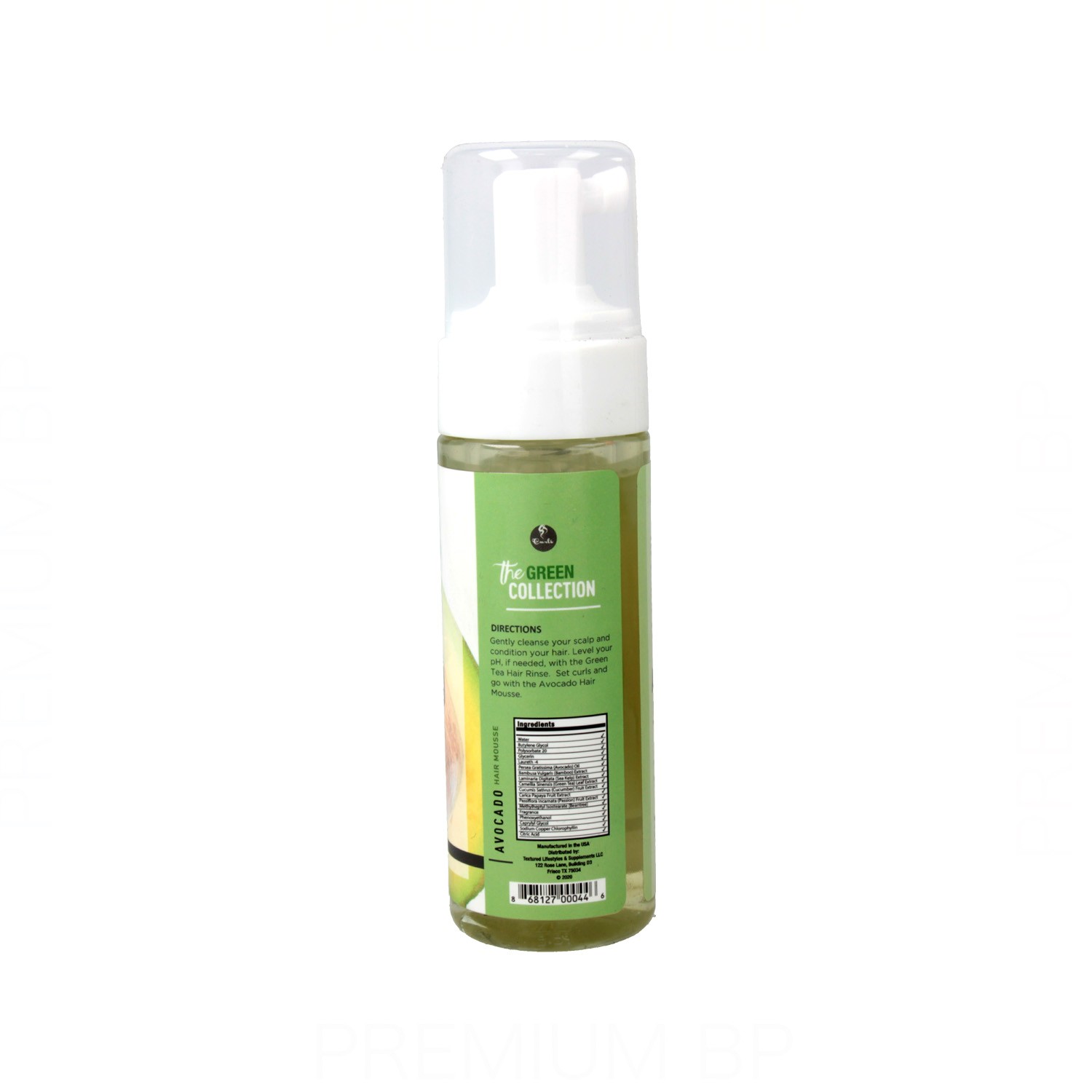 Curls The Green Collection Avocado Hair Mousse 236 ml