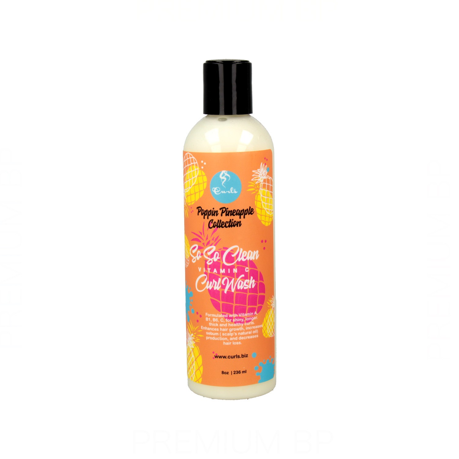 Curls Poppin Pineapple Collection So So Clean Curl Wash 236 ml Curls Poppin Pineapple Collection So So Clean Curl Wash 236 ml