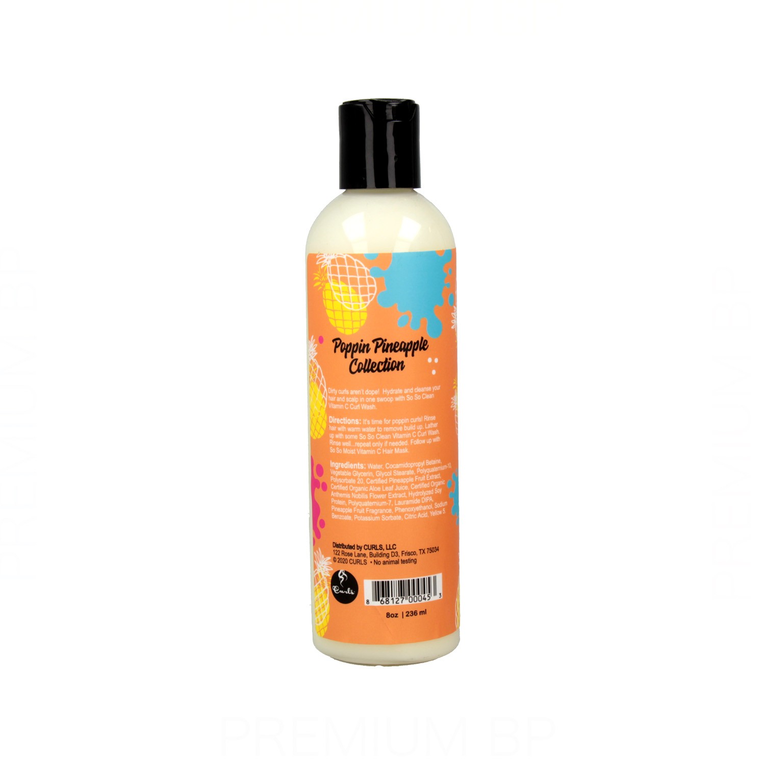 Curls Poppin Pineapple Collection So So Clean Curl Wash 236 ml