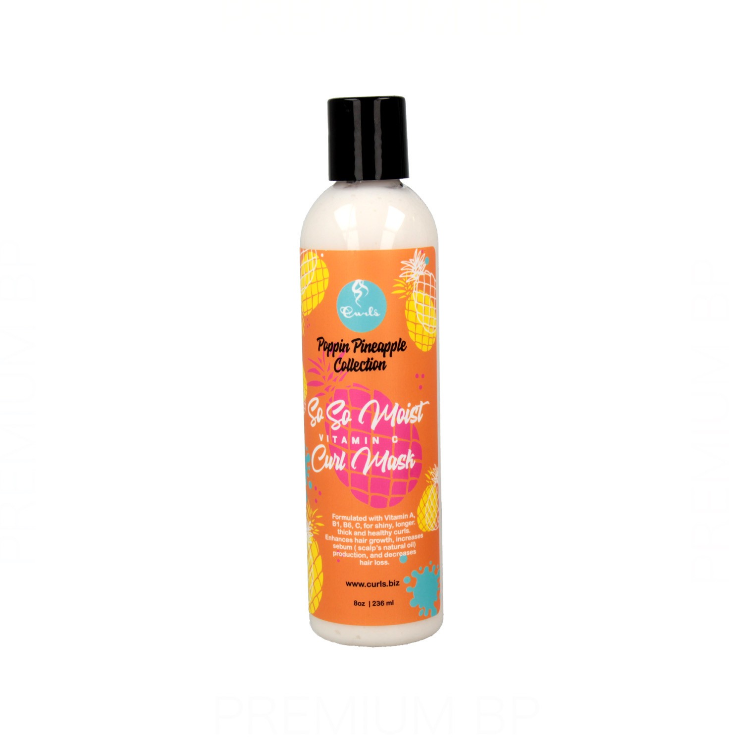 Curls Poppin Pineapple Collection So So Moist Curl Mascarilla 236 ml Curls Poppin Pineapple Collection So So Moist Curl Mascarilla 236 ml