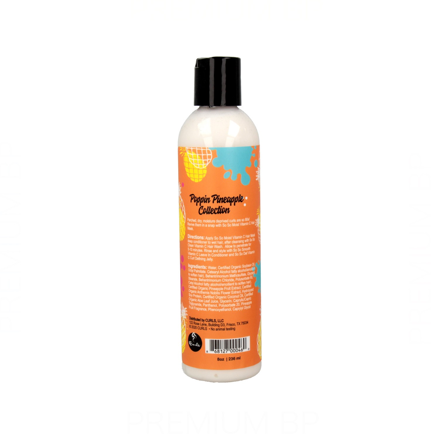 Curls Poppin Pineapple Collection So So Moist Curl Mascarilla 236 ml