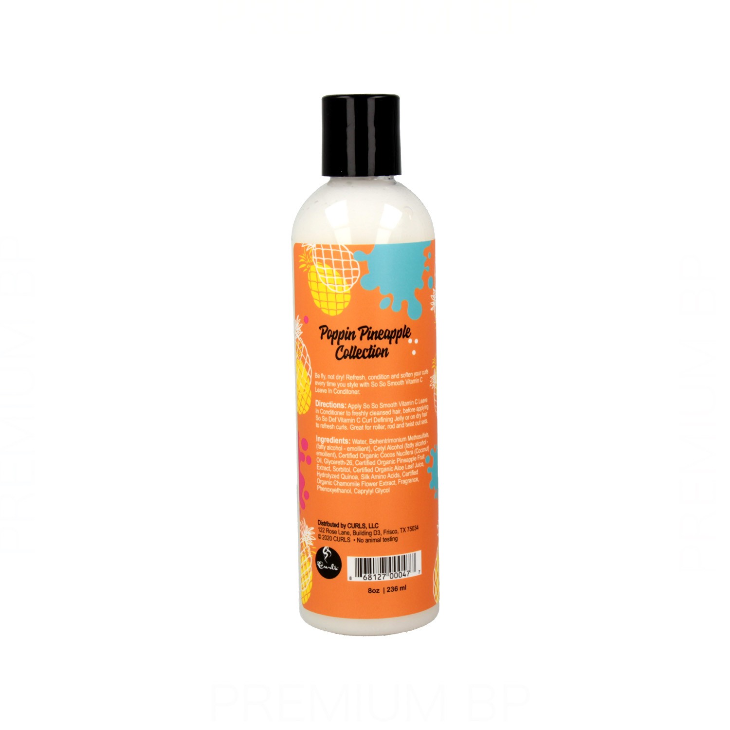 Curls Poppin Pineapple Collection So So Smooth Acondicionador Leave-In 236 ml