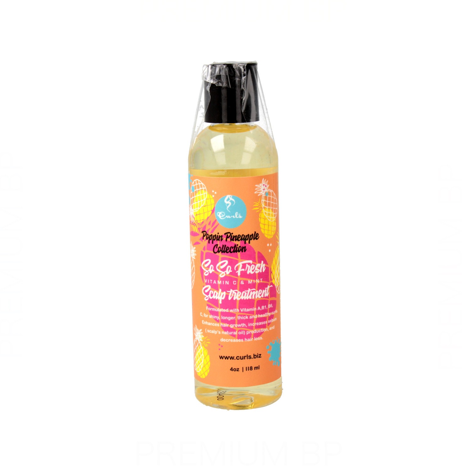 Curls Poppin Pineapple Collection So So Fresh Scalp Tratamiento 118 ml