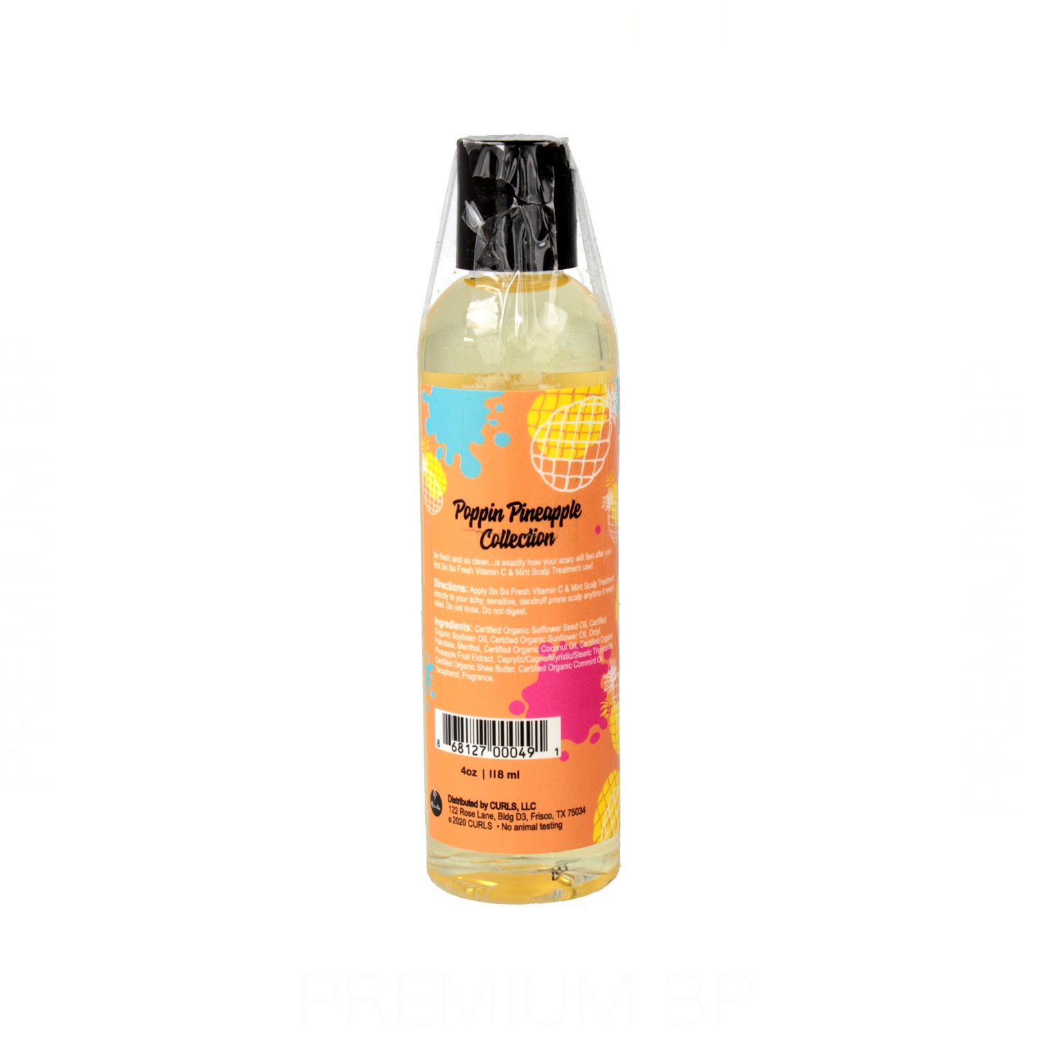 Curls Poppin Pineapple Collection So So Fresh Scalp Tratamiento 118 ml