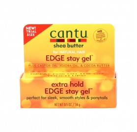 Cantu Shea Butter Natural Hair Extra Hold Edge Stay Gel 14 g