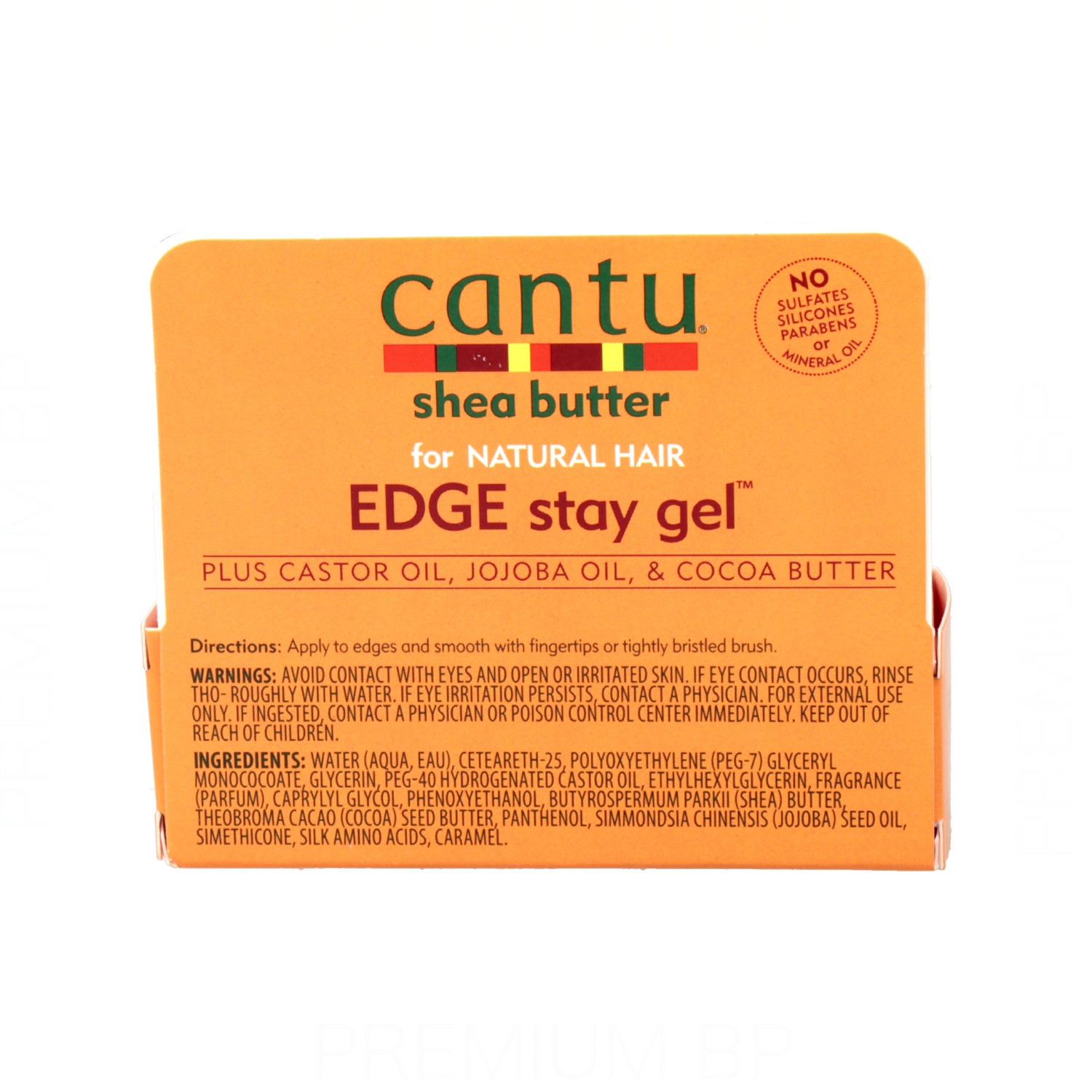 Cantu Shea Butter Natural Hair Extra Hold Edge Stay Gel 14 g