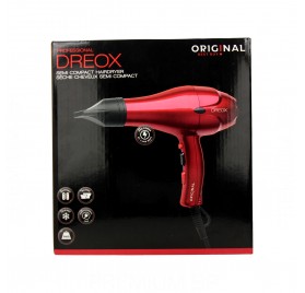 Sinelco Original Dreox Secador de Cabello Rojo 2000 W