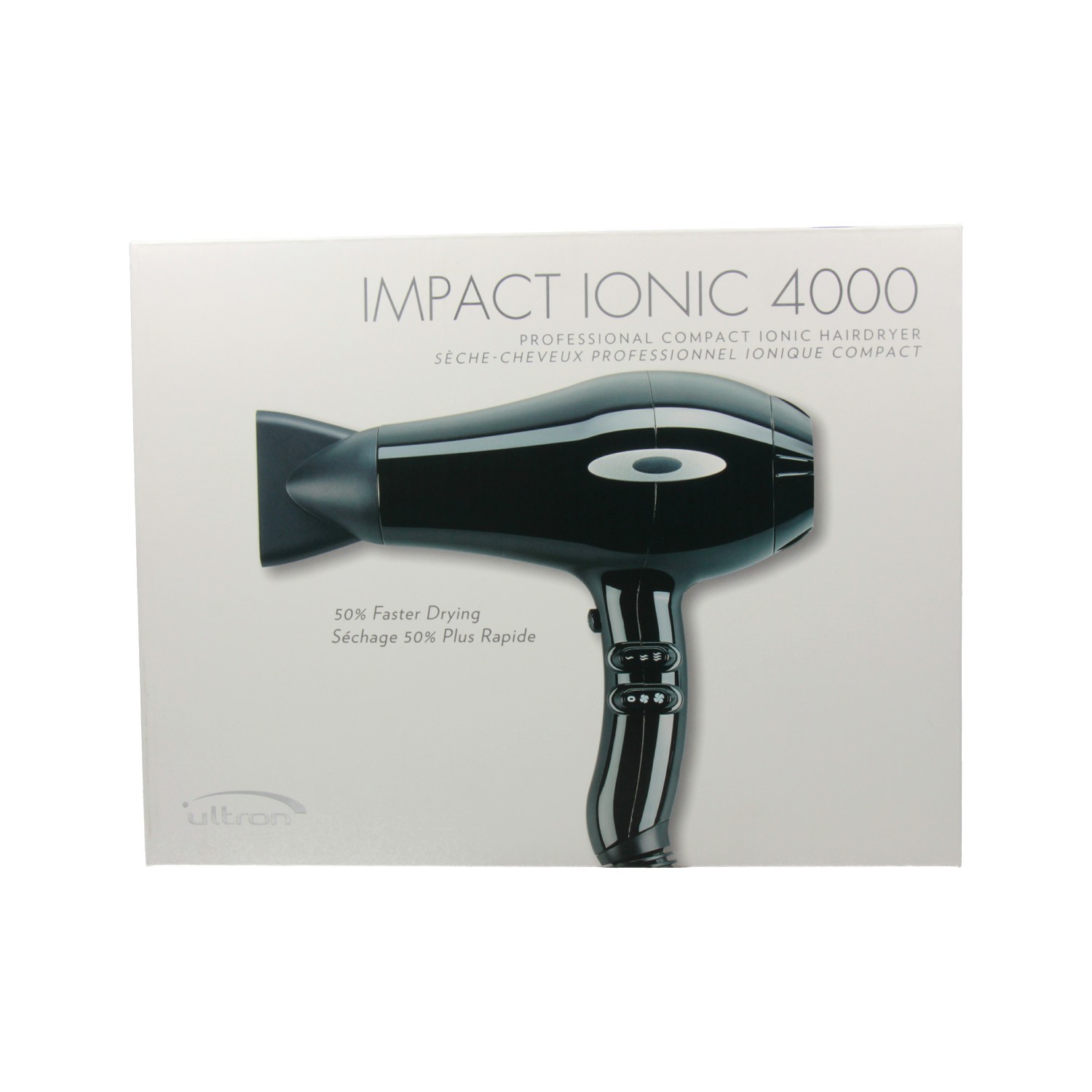 Sèche-cheveux Sinelco Ultron Impact Ionic 4000 Noir