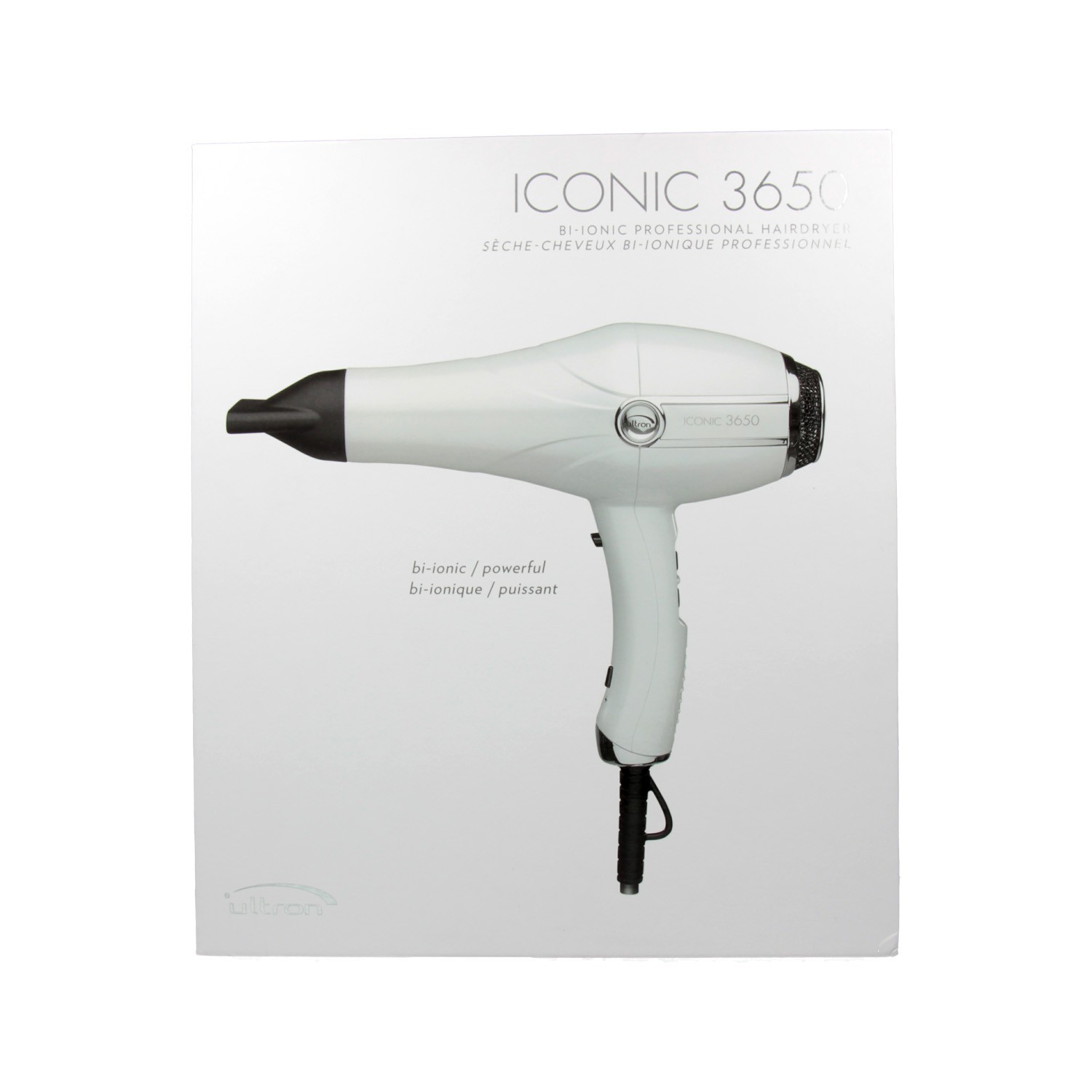 Sinelco Ultron Iconic 3650 Secador de Pelo Blanco