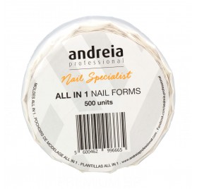 Andreia Professional All in 1 Nail Forms 500 unités