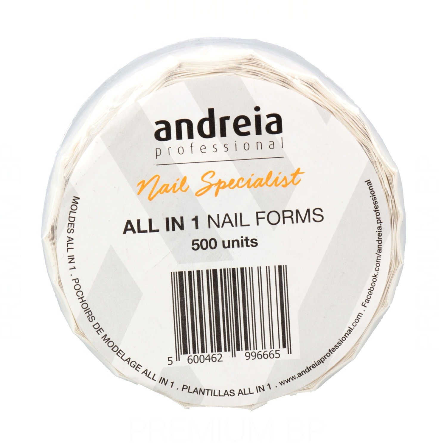 Andreia Professional All in 1 Nail Forms 500 unidades