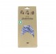 Belle Turban Turbante Animal Print Azul