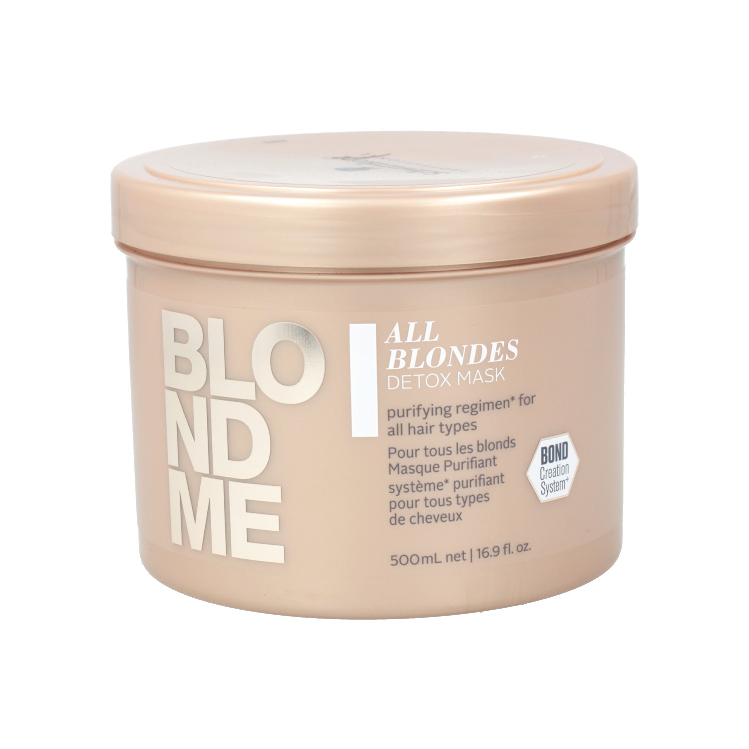 Schwarzkopf Blondme Keratin Restore All Blondes Mascarilla Detox 500 ml