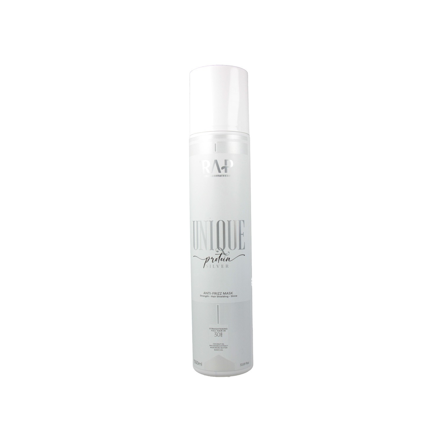 Rap Hair Treatment Unique Protein Silver Mascarilla Anti-Frizz 1000 ml