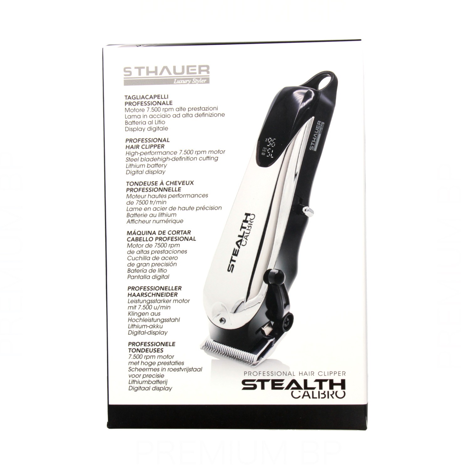 Xanitalia Professional Sthauer Professional Machine Hair Clipper Caliber Stealth