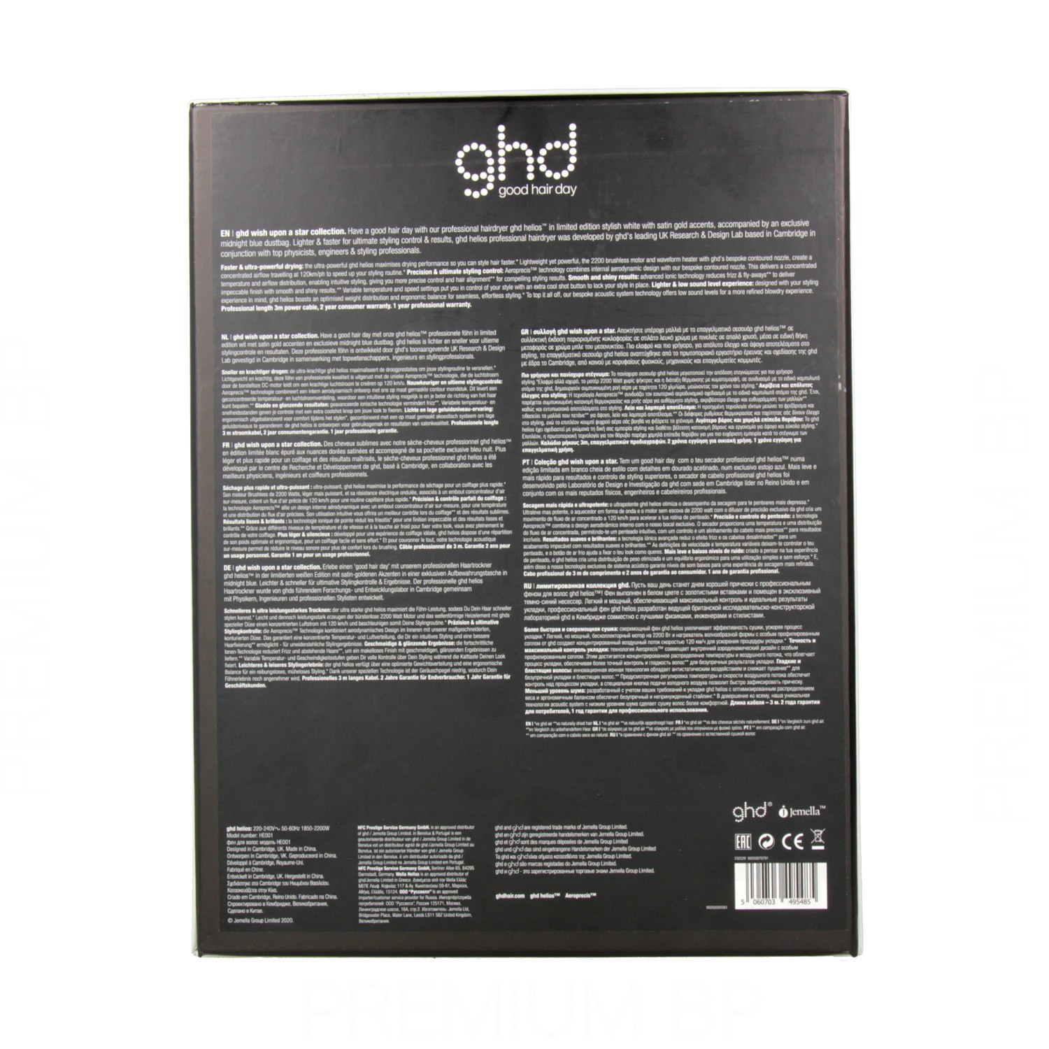 Ghd Helios Secador Wish Upon A Star Gold Styler