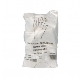 Omare Guantes Plastico 100 U
