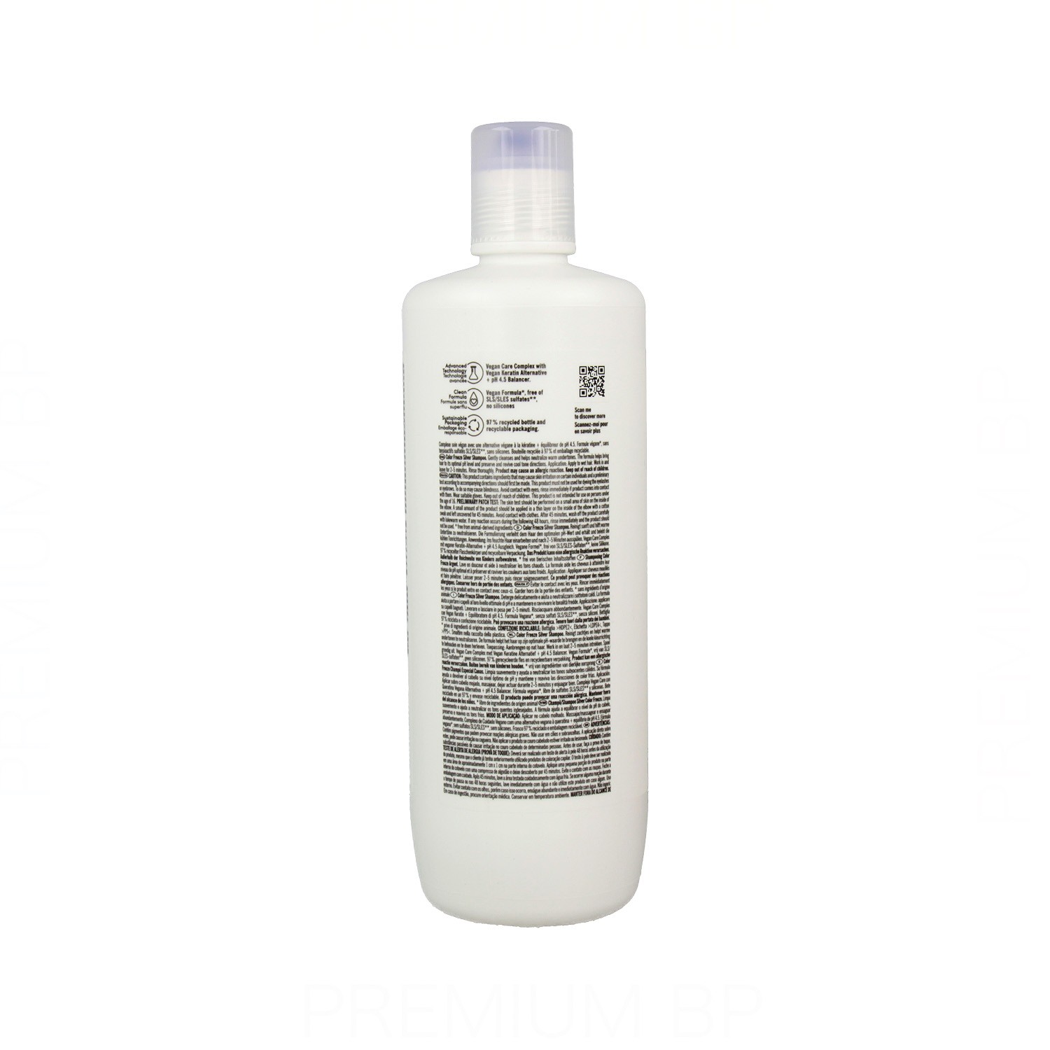 Schwarzkopf Bonacure Color Freeze Champú Silver 1000 ml