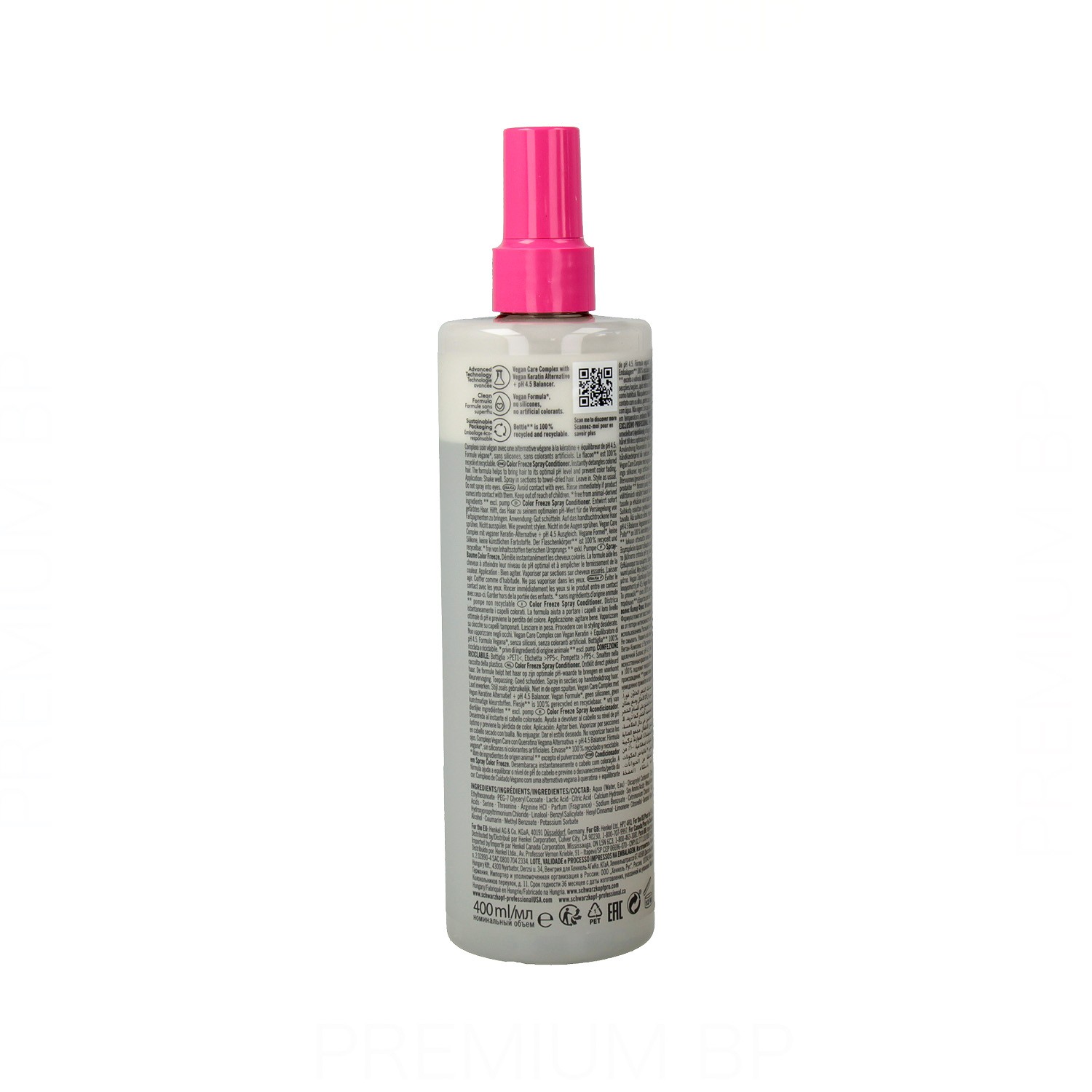 Schwarzkopf Bonacure Color Freeze Spray Acondicionador 400 ml