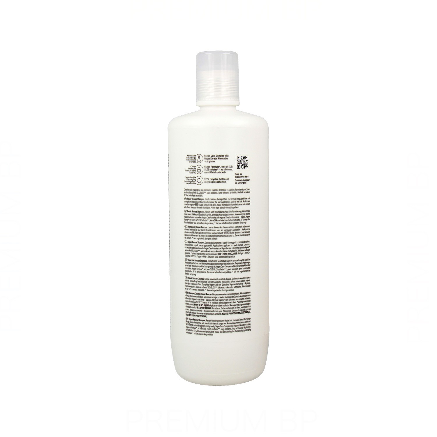 Schwarzkopf Bonacure Repair Rescue Champú Arginina 1000 ml