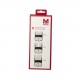 Moser Pack Peines Magnéticos 3 uds