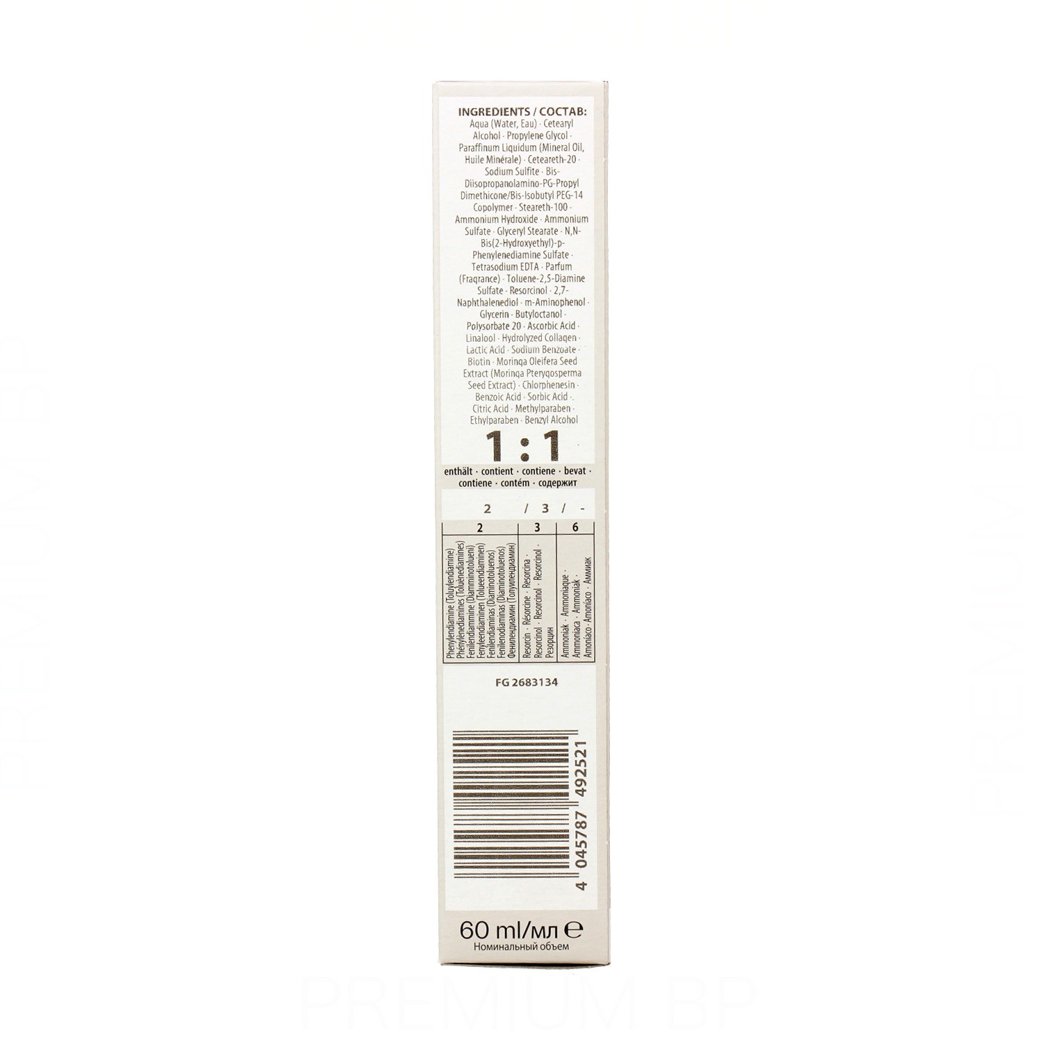 Schwarzkopf Igora Royal Absolutes 60ml, Color Sw Gris Platino (dove Grey)