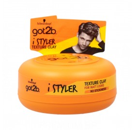 Schwarzkopf Got2b Istyler Texturizing Clay 75ml