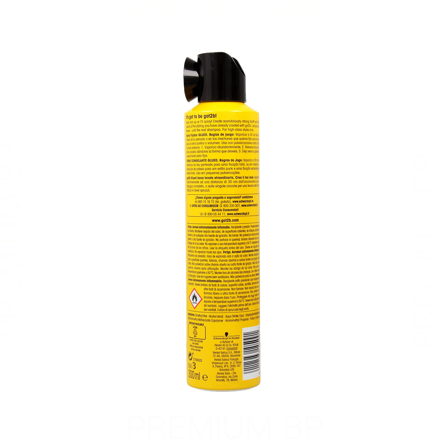 Schwarzkopf Got2b Glued Spray Congelante 300 ml