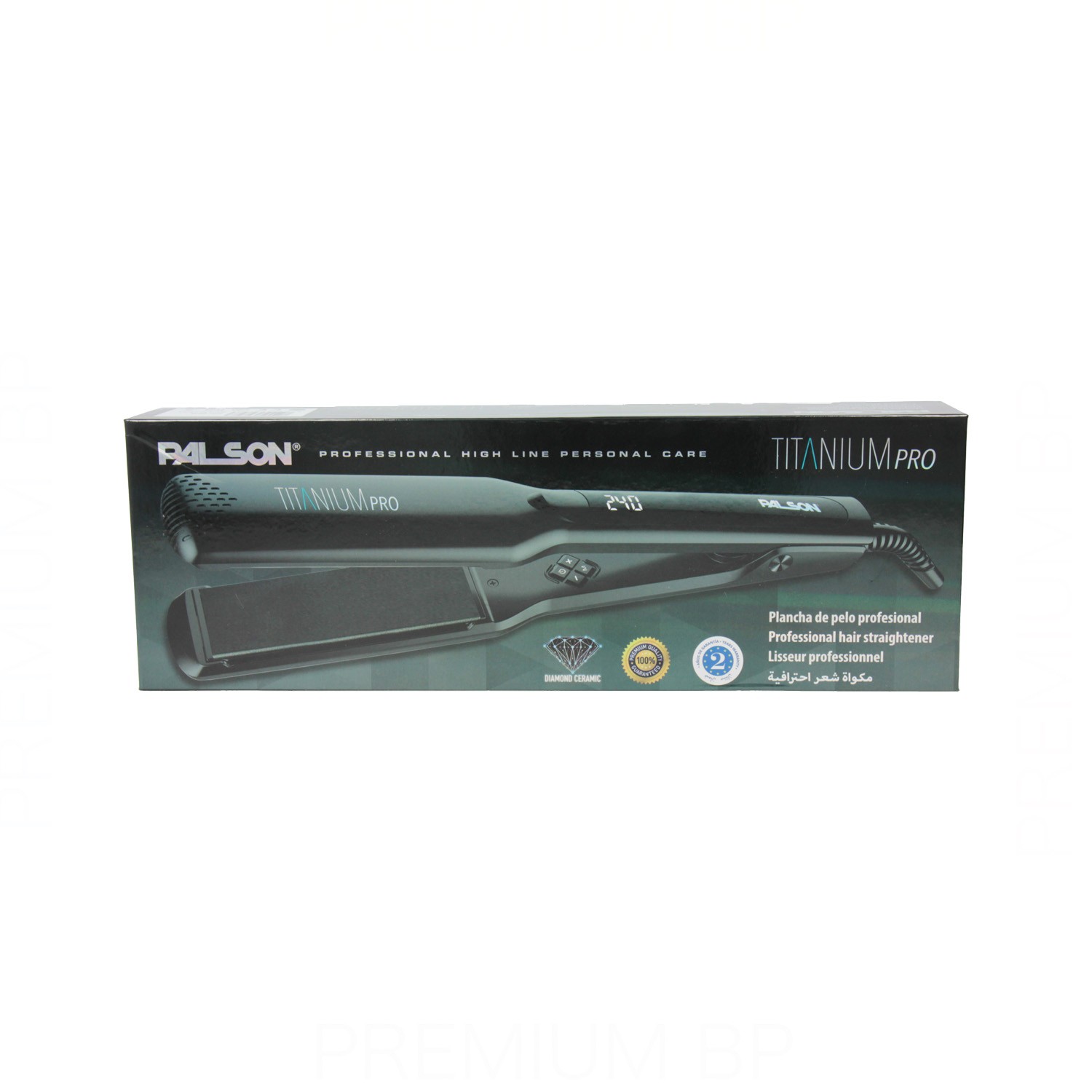 Palson Titanium Pro Plancha Pelo Professional