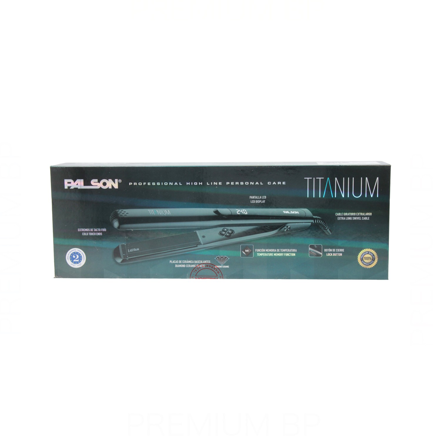 Palson Titanium Plancha Pelo Professional