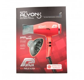 Parlux Alyon Secador Rojo Noche + Difusor Magicsense