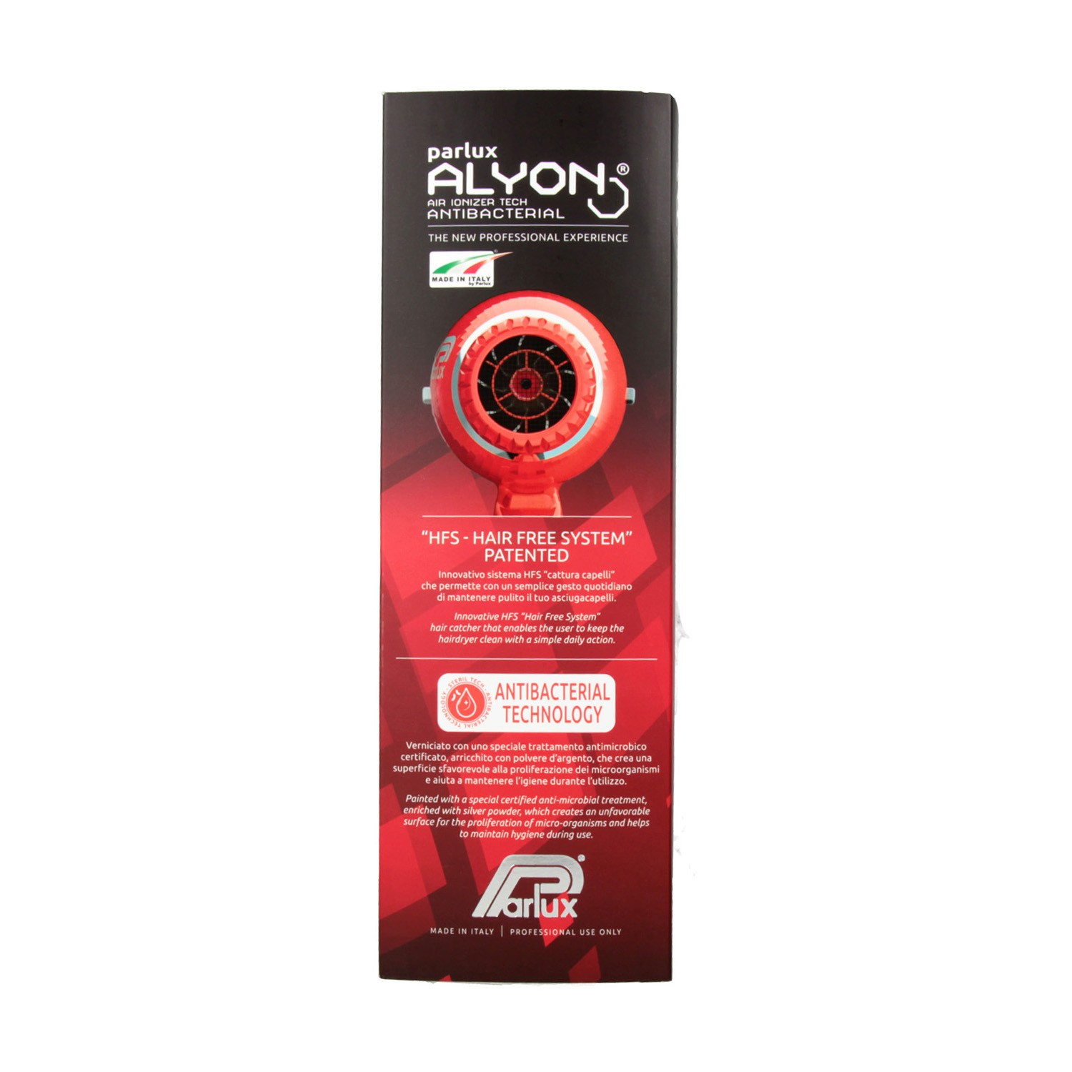 Parlux Alyon Secador Rojo Noche + Difusor Magicsense