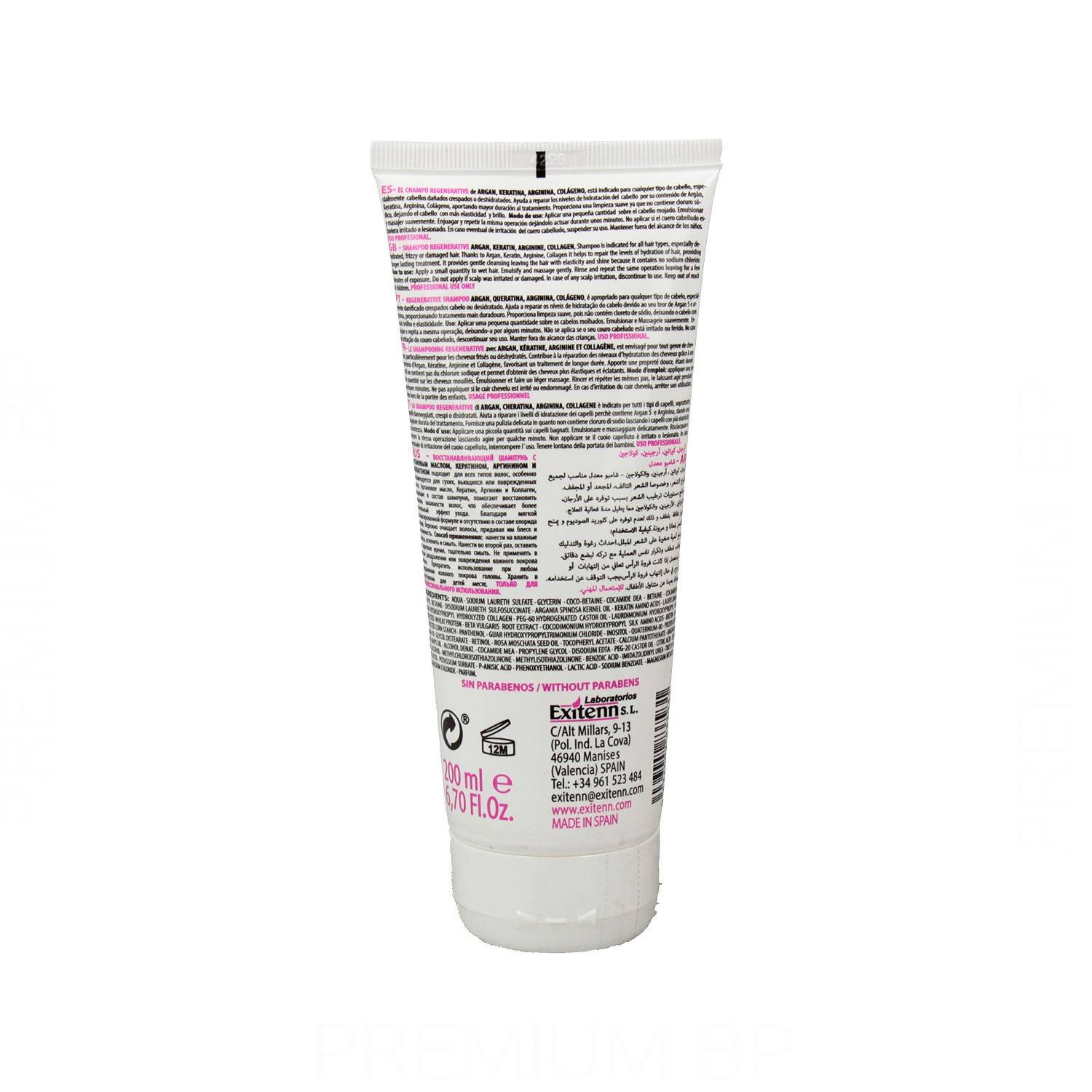 Exitenn Hair Technology Regenerative Xampu 250 ml