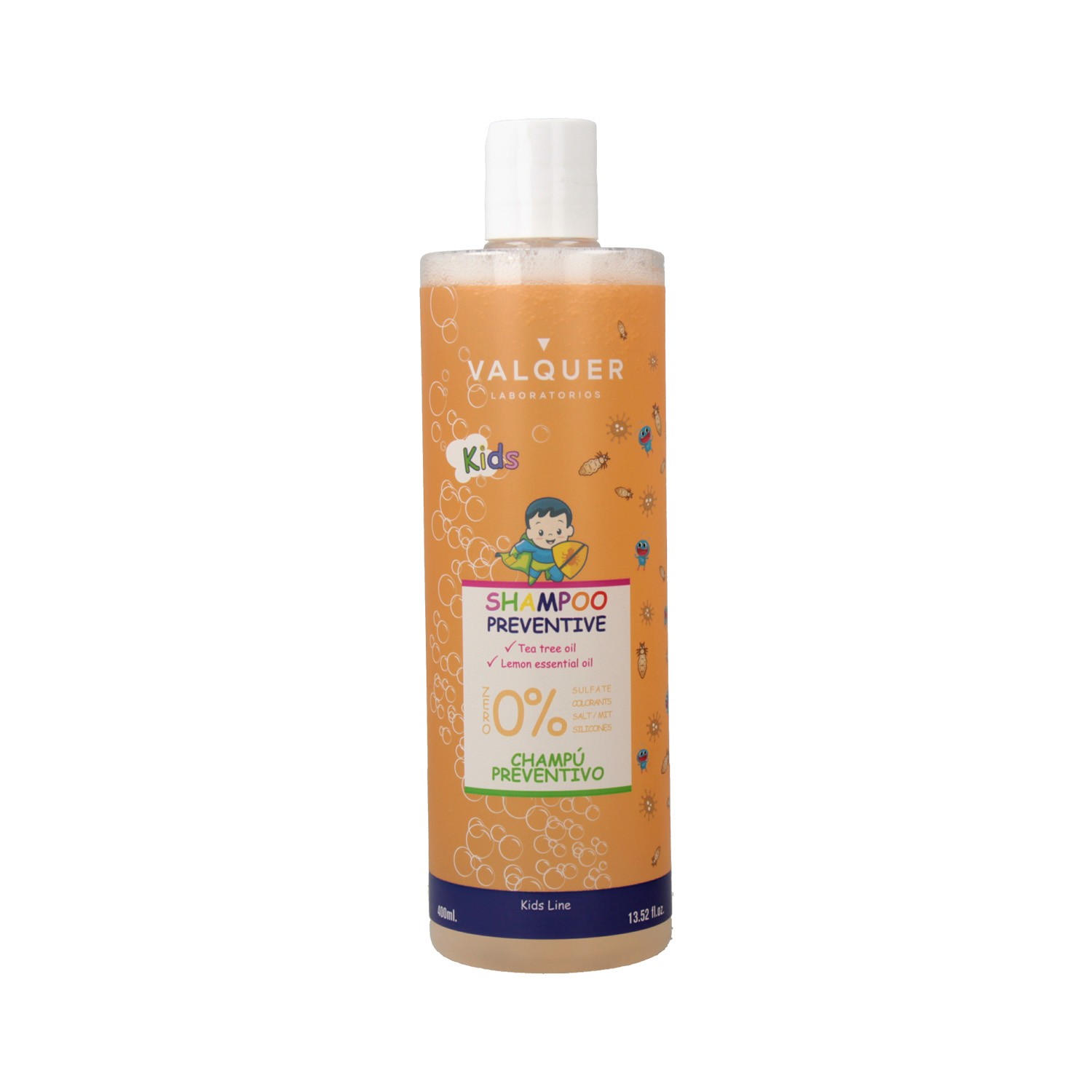 Valquer Kids Champú Infantil 400 ml (0% Sulfato) Valquer Kids Champú Infantil 400 ml (0% Sulfato)