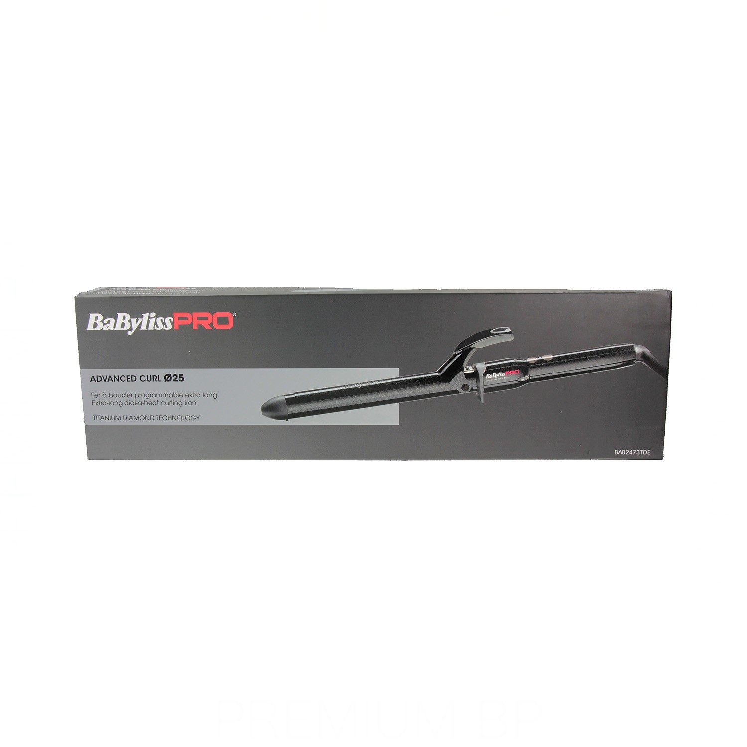 BabyLiss Tenacilla TT Diamond Extra Largo 135º 220º 25 mm