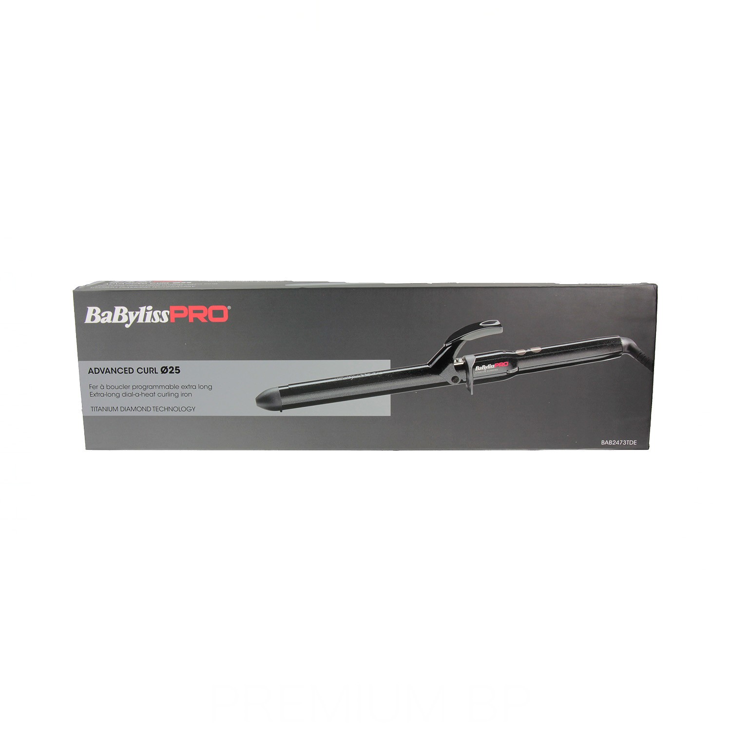 BabyLiss TT Diamond Extra Longo Curling Iron 135º 220º 25 mm