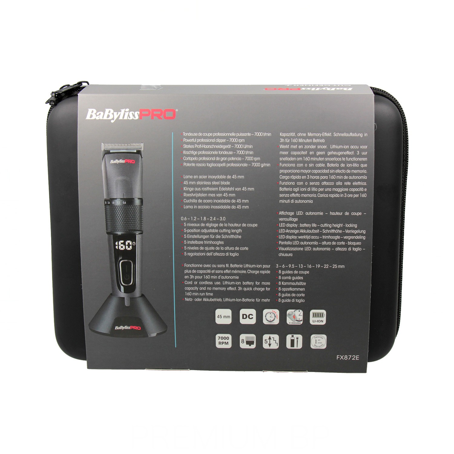 BabyLiss Cut Definer Lithium Led Screen 7000 Rpm 45 mm