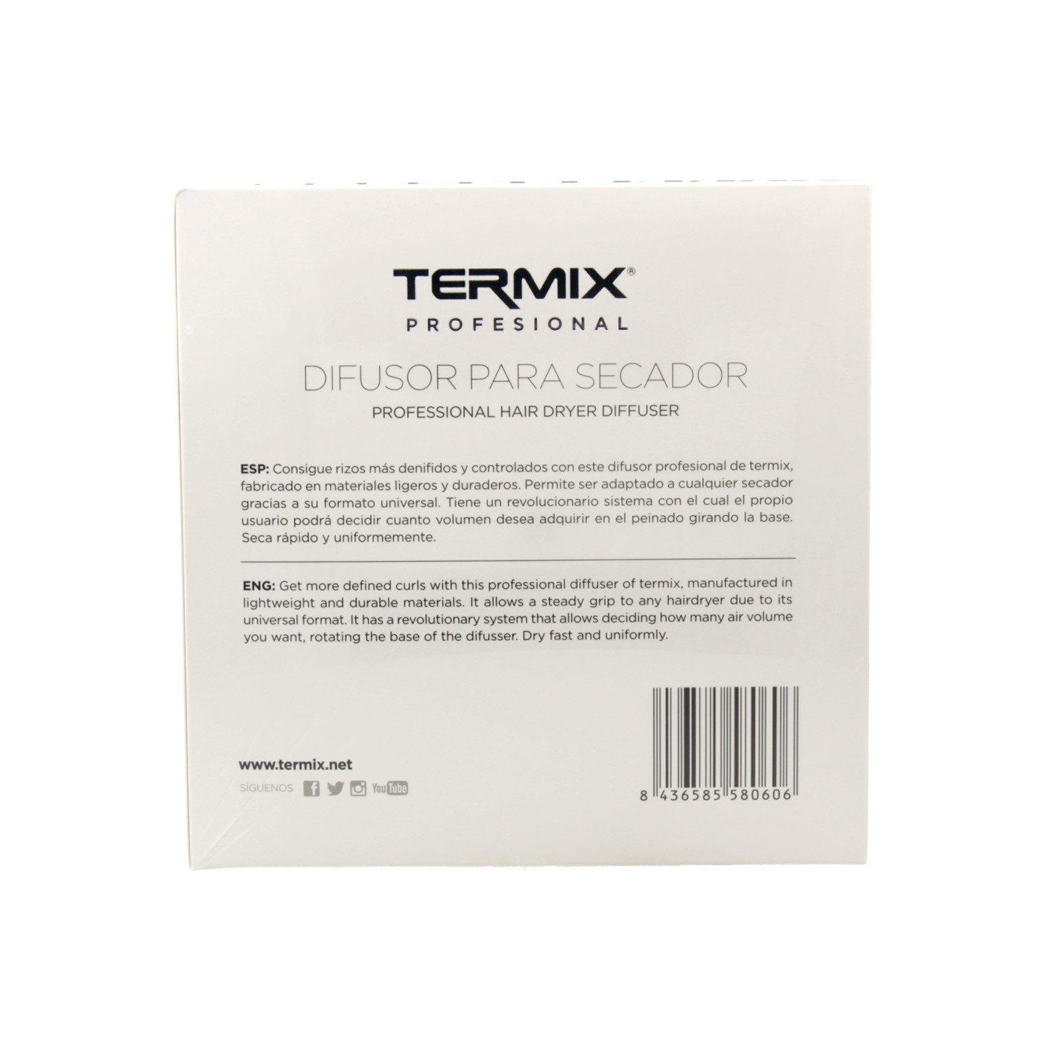 TERMIX DIFUSOR PROF UNIVERSAL NEGRO PUAS