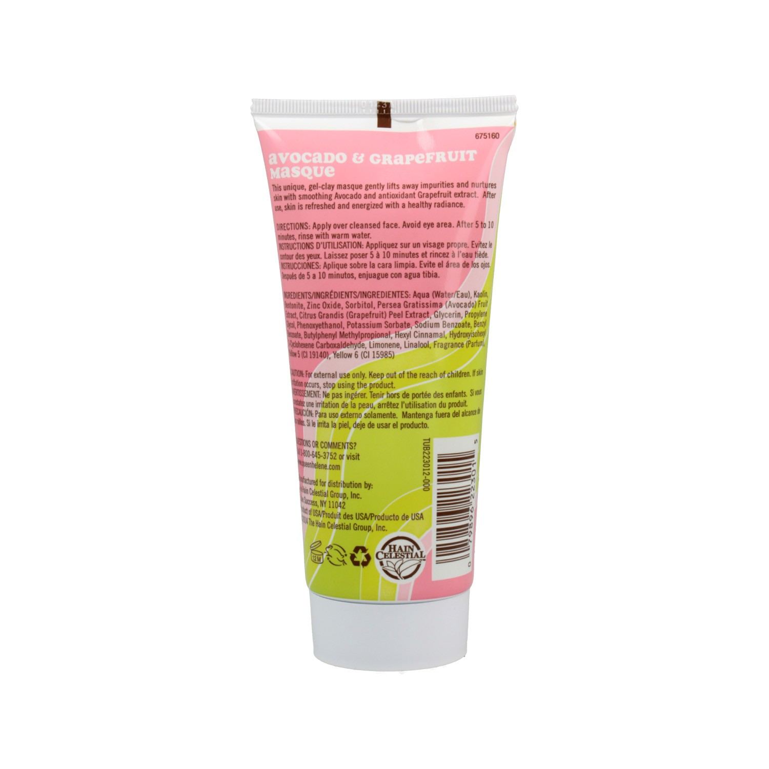 Queen Helene Avocado & Grapefruit Mascarilla 170 gr