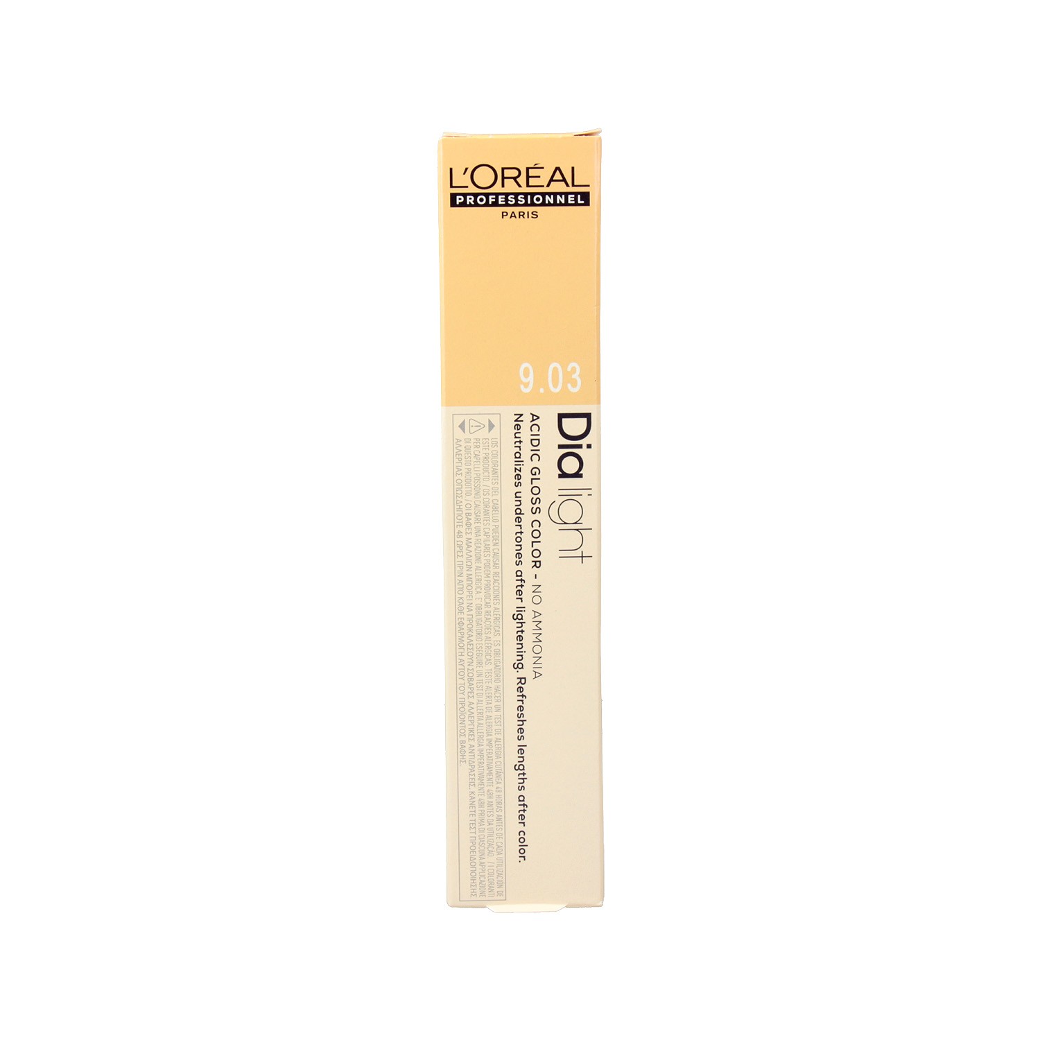 Loreal Dia Light Tinte Sin Amoníaco 50 ml Color 9,03 Loreal Dia Light Tinte Sin Amoníaco 50 ml Color 9,03