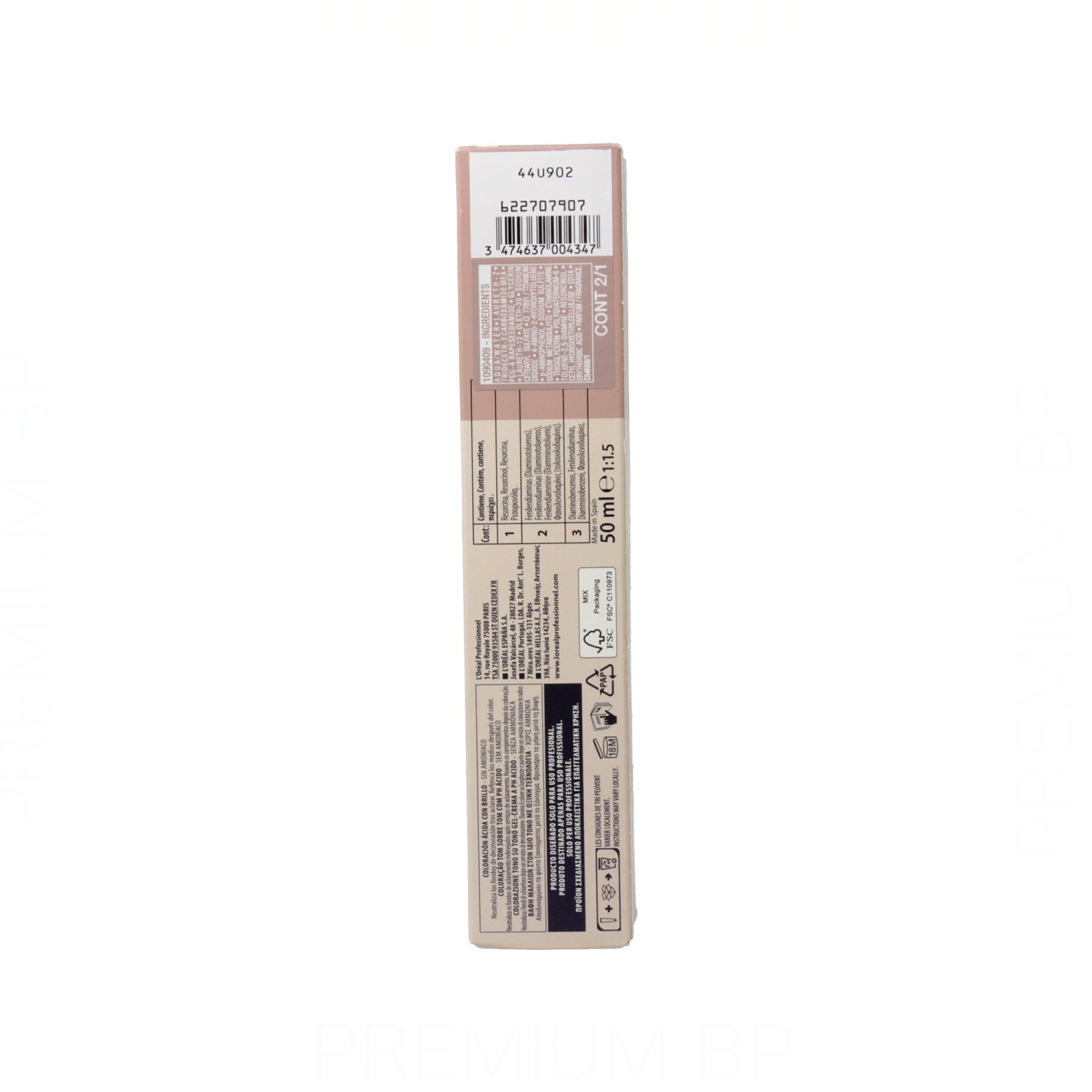 Loreal Dia Light Tinte Sin Amoníaco 50 ml Color 7.43