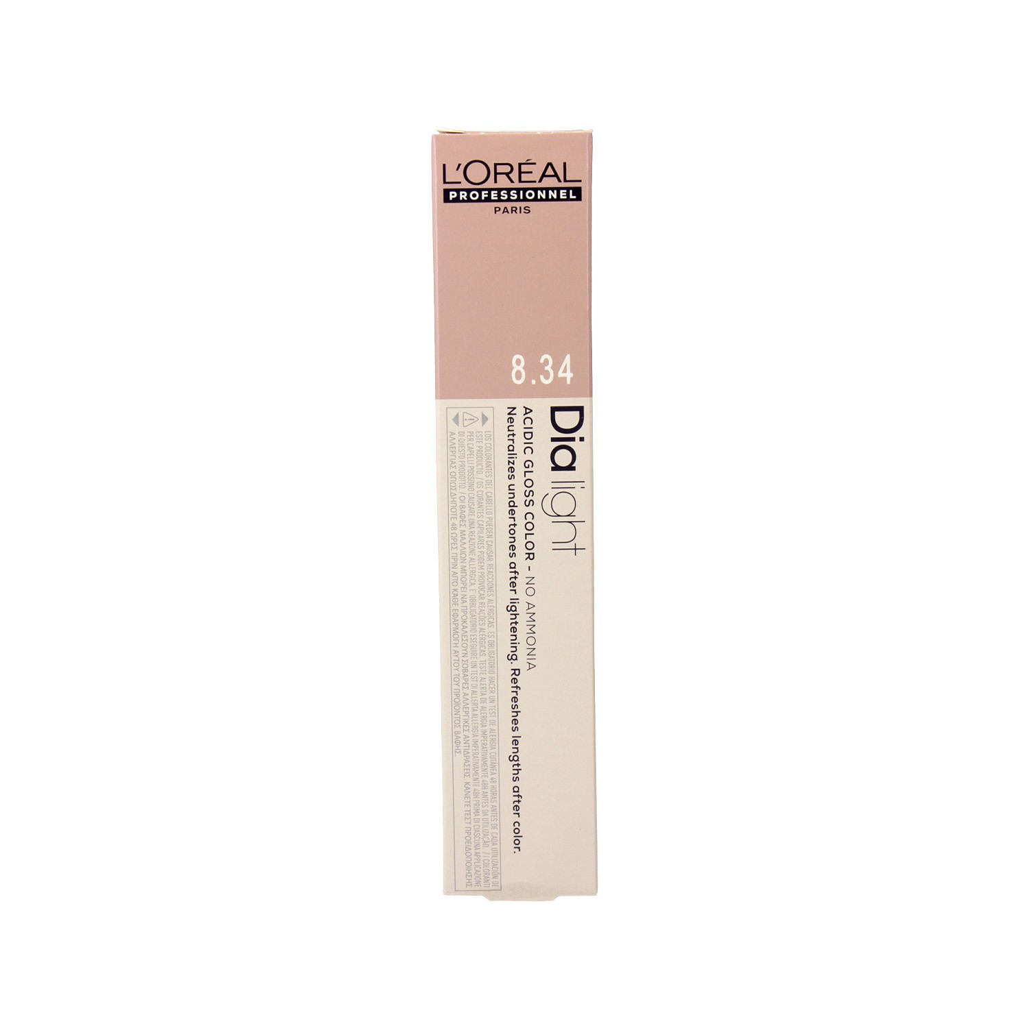 Loreal Dia Light Tinte Sin Amoníaco 50 ml Color 8.34