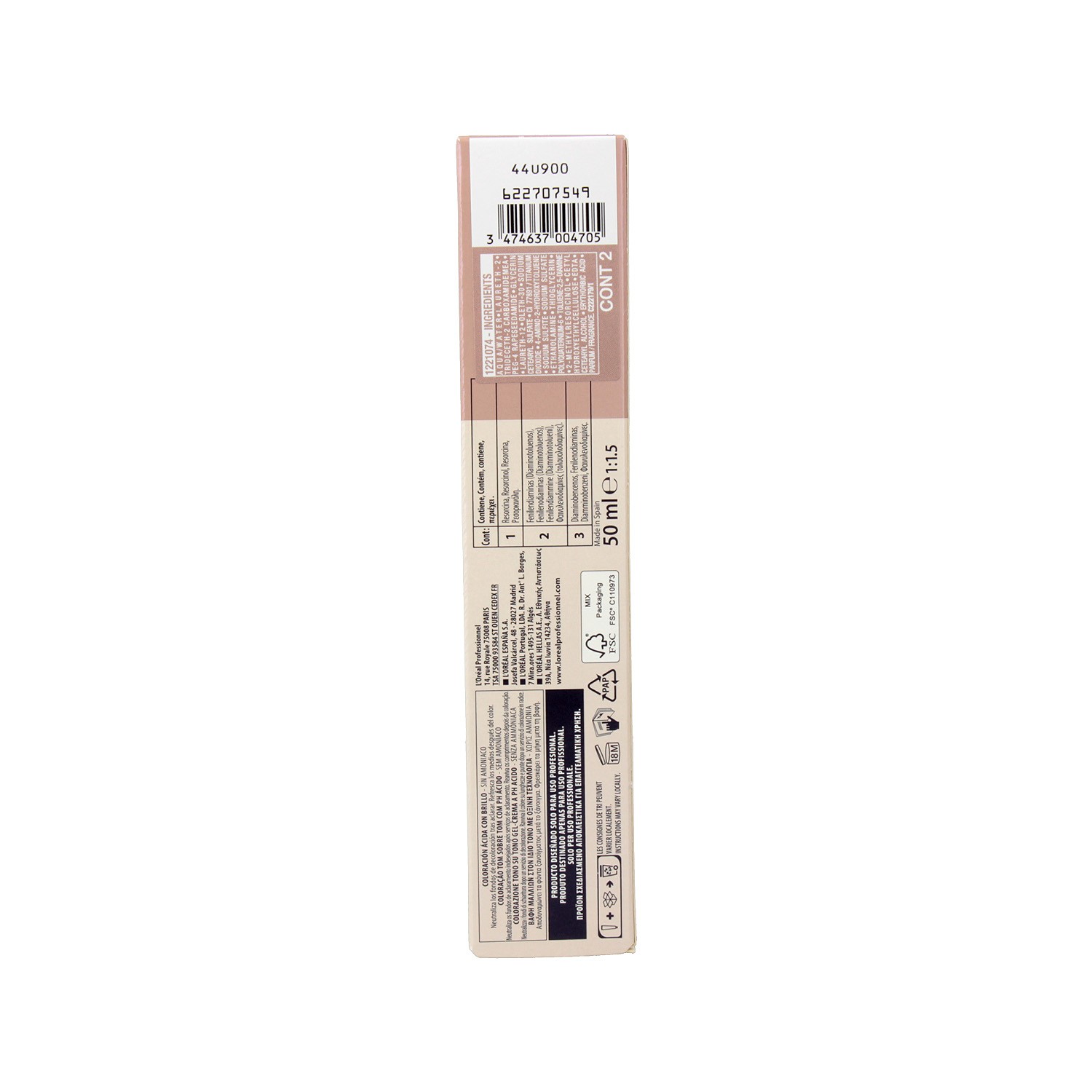 Loreal Dia Light Tinte Sin Amoníaco 50 ml Color 10.12