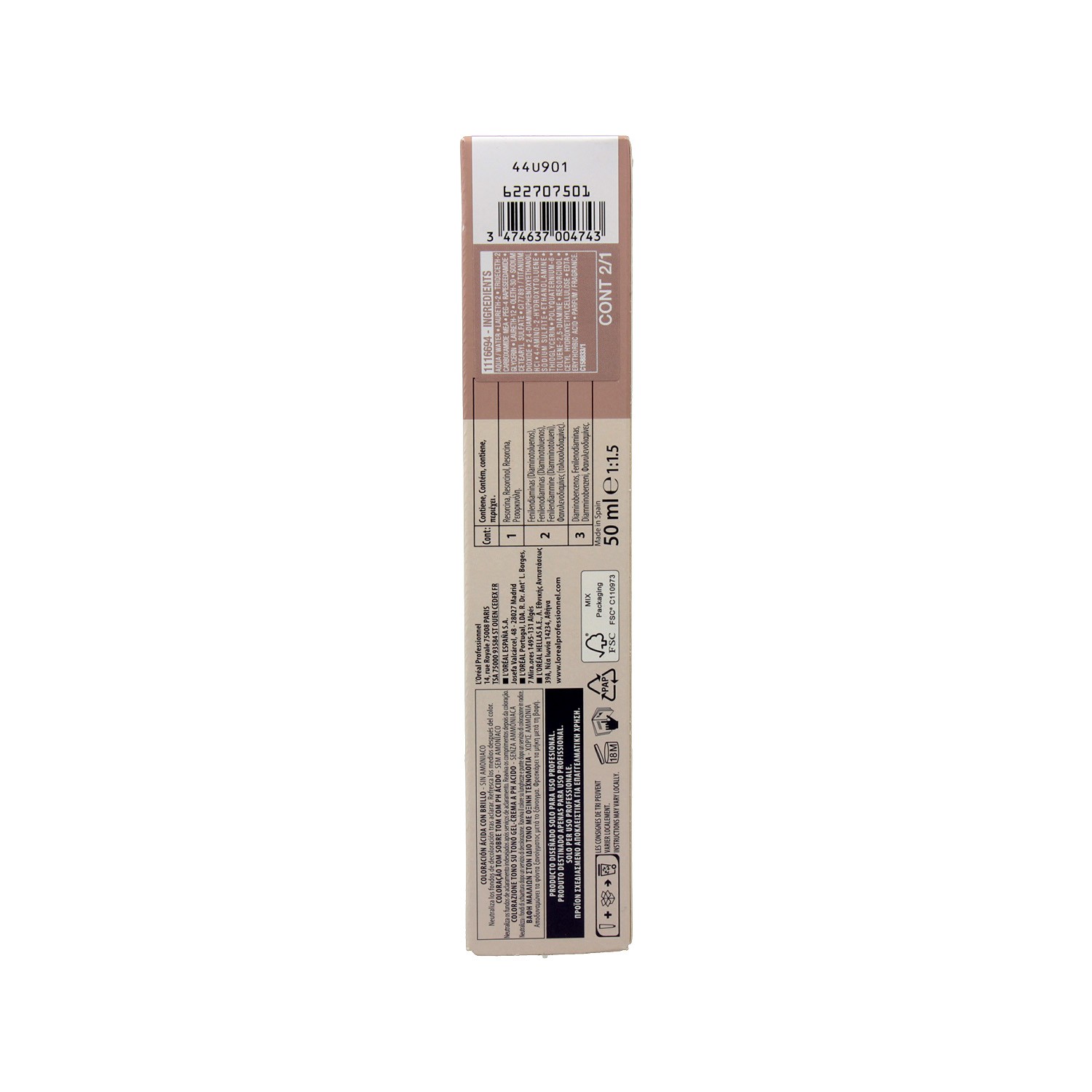 Loreal Dia Light Tinte Sin Amoníaco 50 ml Color 9.12