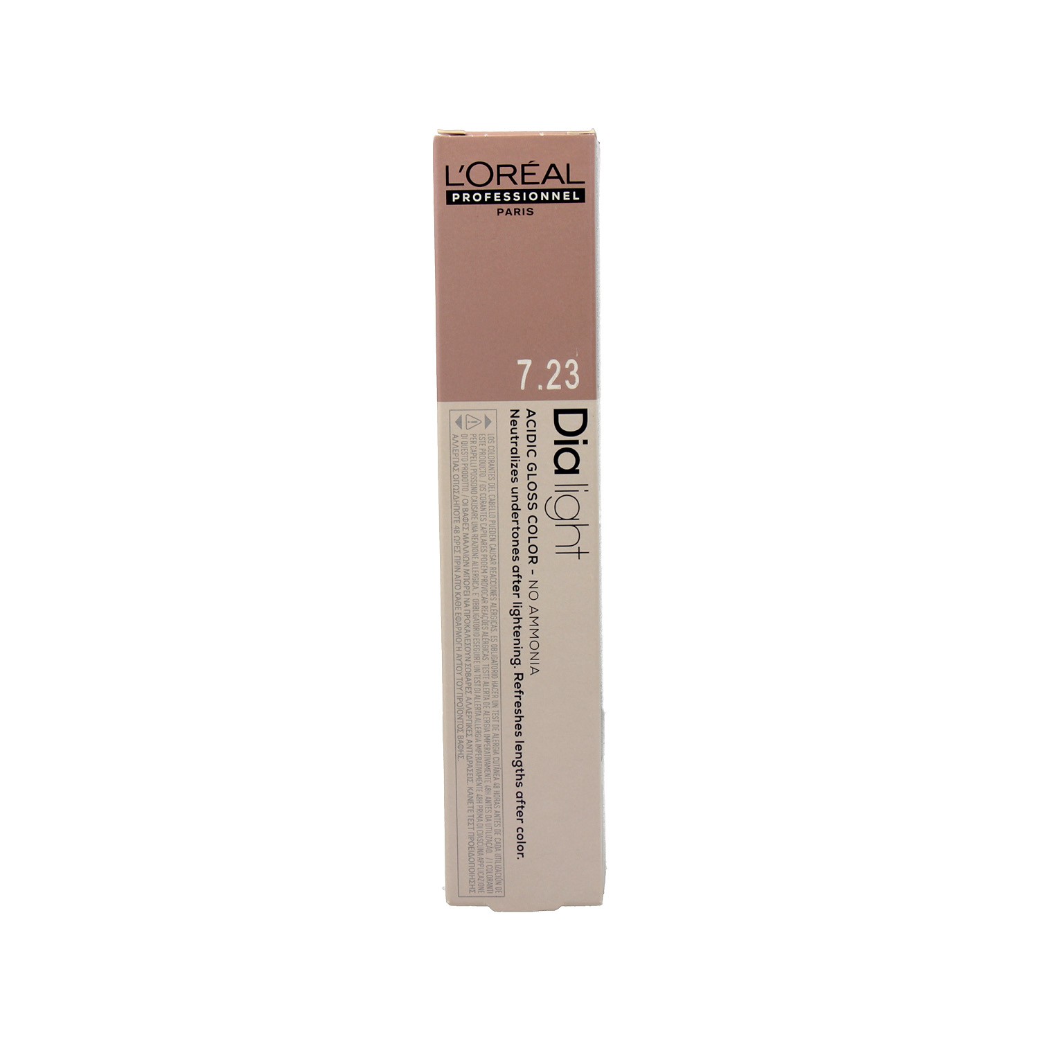 Loreal Dia Light Tinte Sin Amoníaco 50 ml Color 7.23 Loreal Dia Light Tinte Sin Amoníaco 50 ml Color 7.23