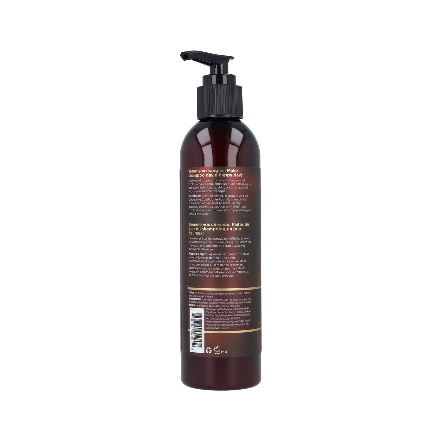 As I Am Acondicionador Detangling Leave In 237Ml/8Oz