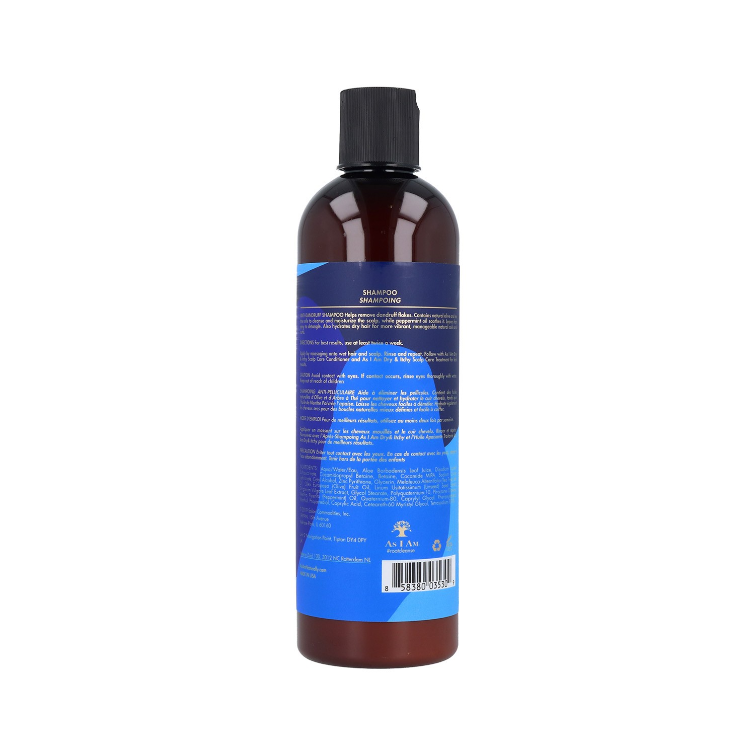 As I Am Dry & Itchy Tea Tree Oil Champú 355 ml